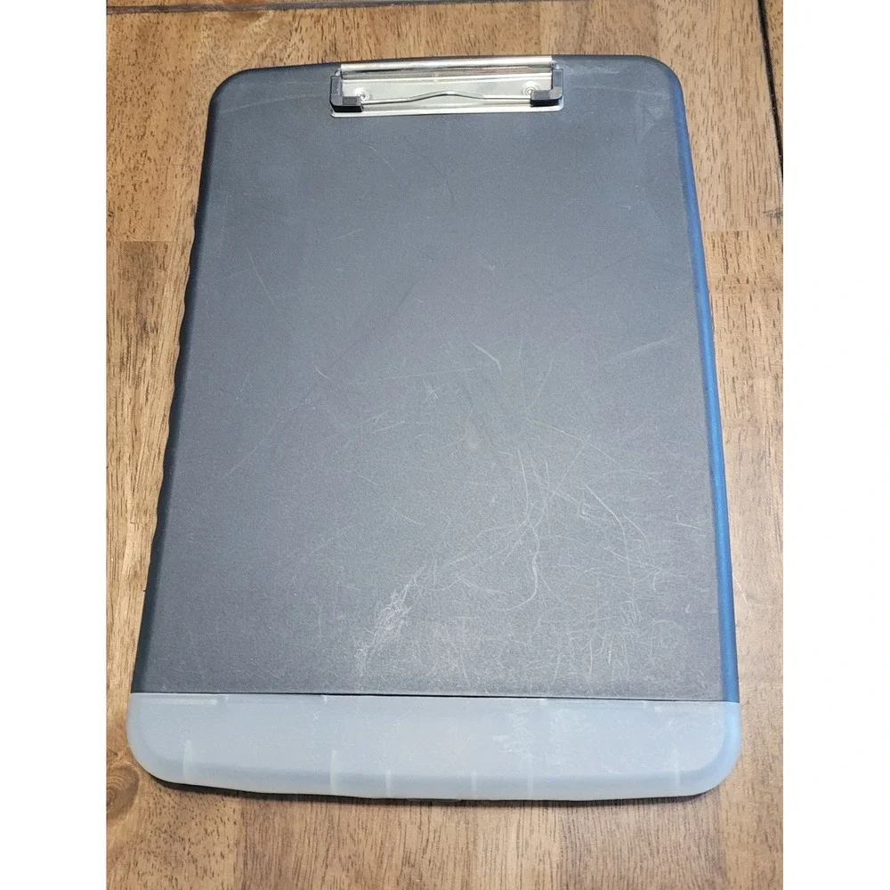 Office depot brand Black heavy duty clipboard. utensil & paper/forms Srorage